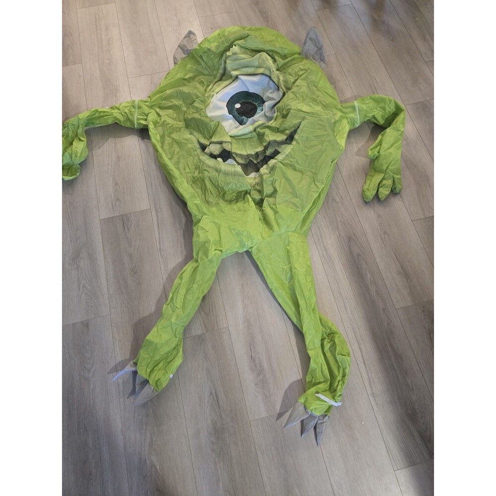 Mike Wazowski Inflatable Costume Child One Size Monsters Inc Halloween *Need Fan